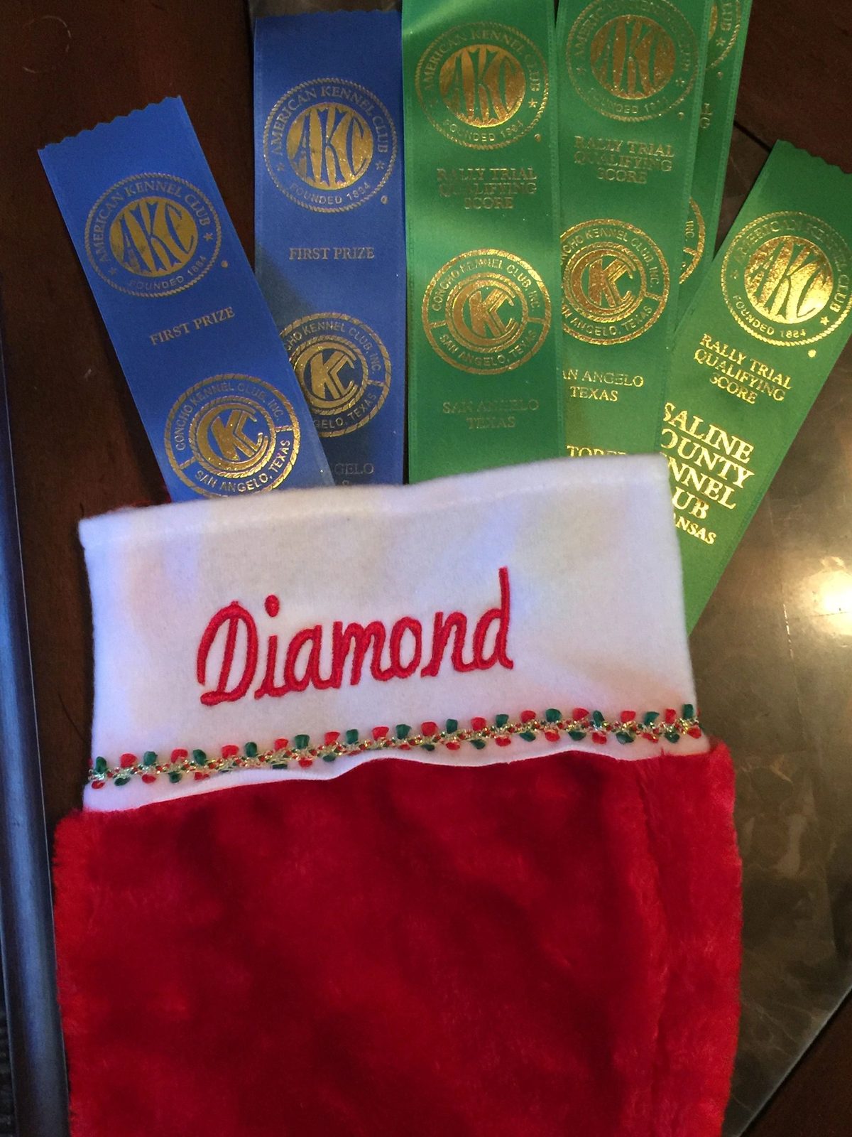 Diamond at Christmas